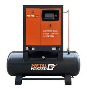 Компрессорная станция 2 в 1 с прямым приводом Metal Master MCR 5.5-10-350 INVERTER