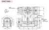 Двухосевой поворотный стол с наклоном от ЧПУ CNCT-800 GSA+, рис.6